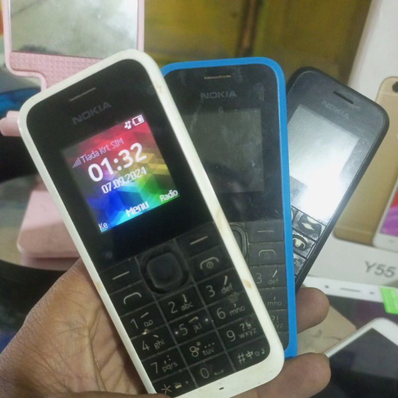 Nokia rm-1133 normal tanpa baterai/rm1134 bahan