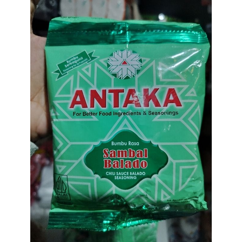 

Antaka bumbu tabur SAMBAL BALADO 100gr