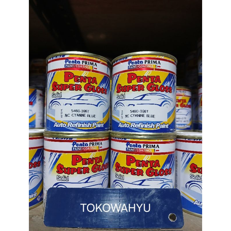 396T CAT DUCO BIRU DONKER BIRU TUA PENTA SUPER GLOSS SOLID