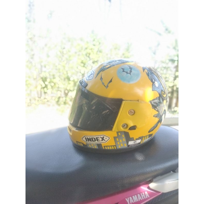 helm index 811 adiknya shoei made in thailand.visor plat castem