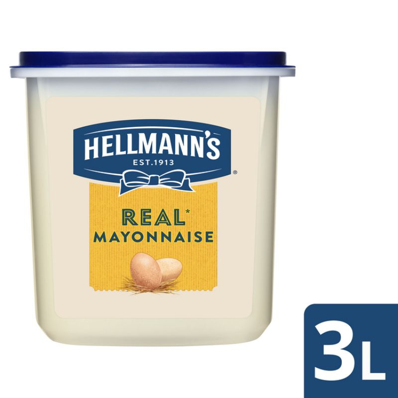 

Hellmans Real Mayonnaise 3L