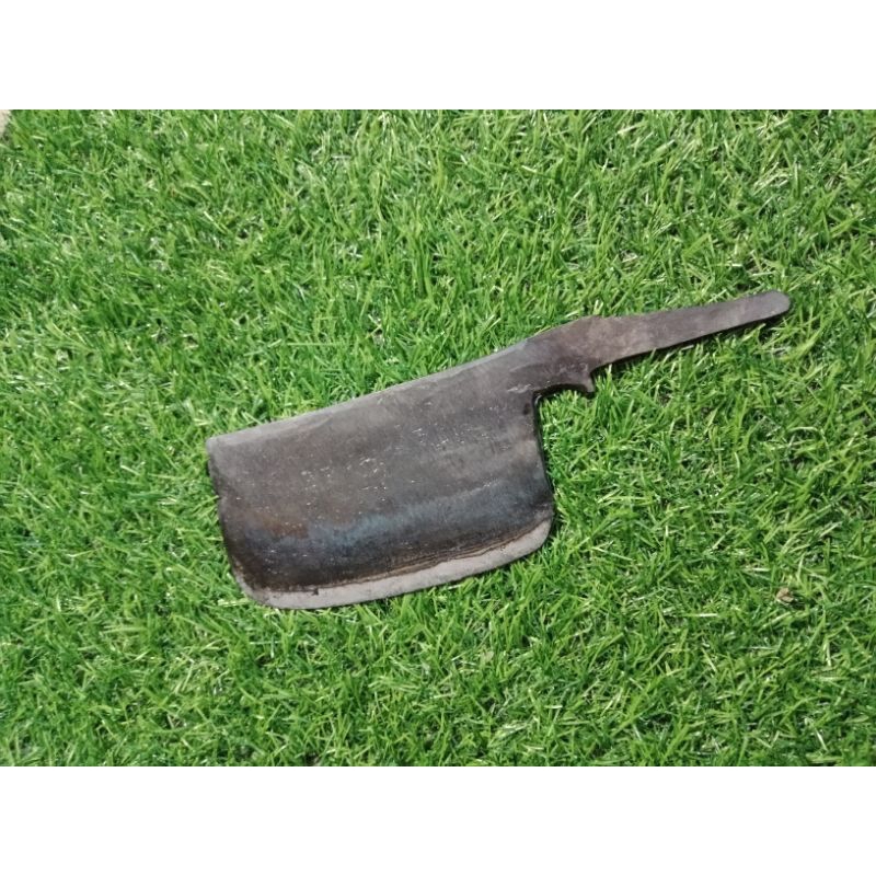 mentahan pisau/gollok petok/cepot bahan baja per sepuh air