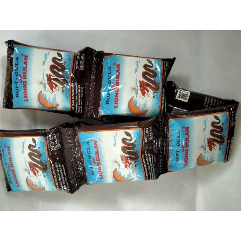 

Kopi Cap Liong Bulan Renceng isi 10 bungkus