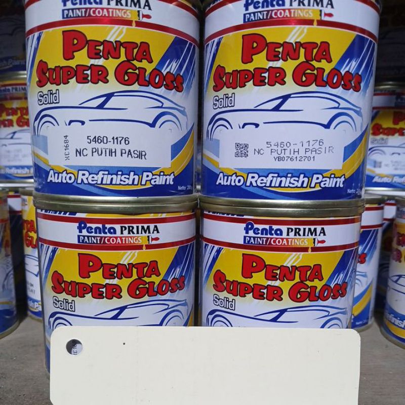 NC5460-1176 CAT PENTA PUTIH TULANG KILAP