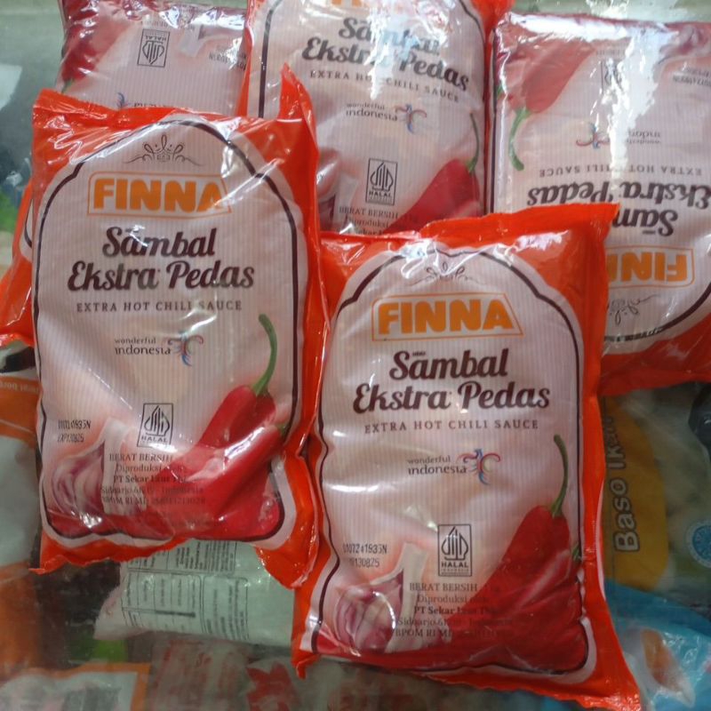 

saos finna extra pedas 1 kg