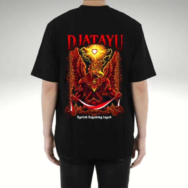 (Kode-03) Kaos Djatayu Tapak Sirih Lebur Jiwo