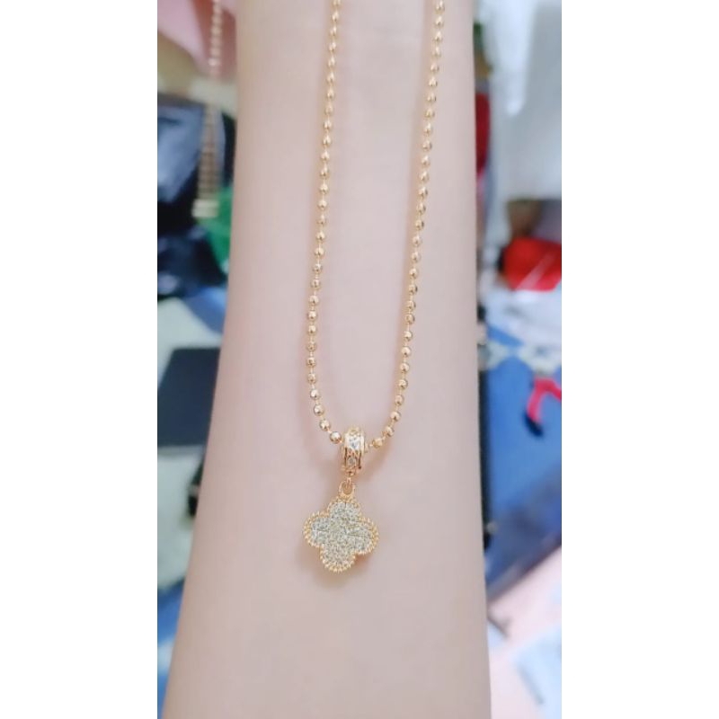 KALUNG PISAH LIONTIN BIJI LADA