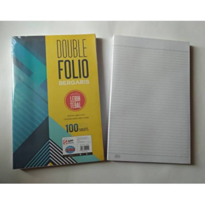 

Kertas dobel folio isi 200