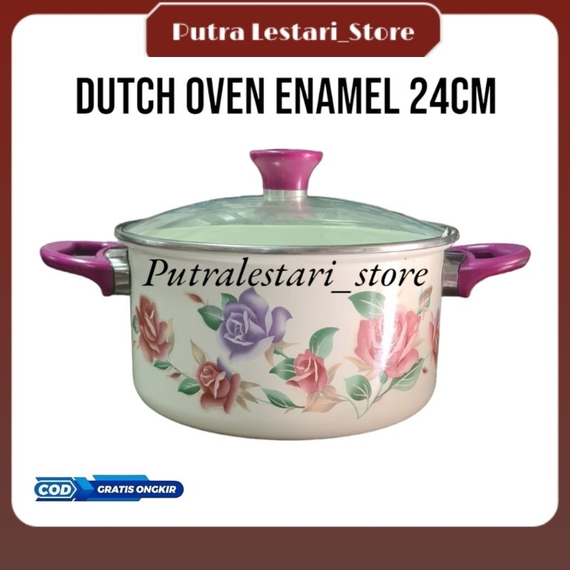 INOCOOK ENAMEL DUTCH OVEN 24 CM