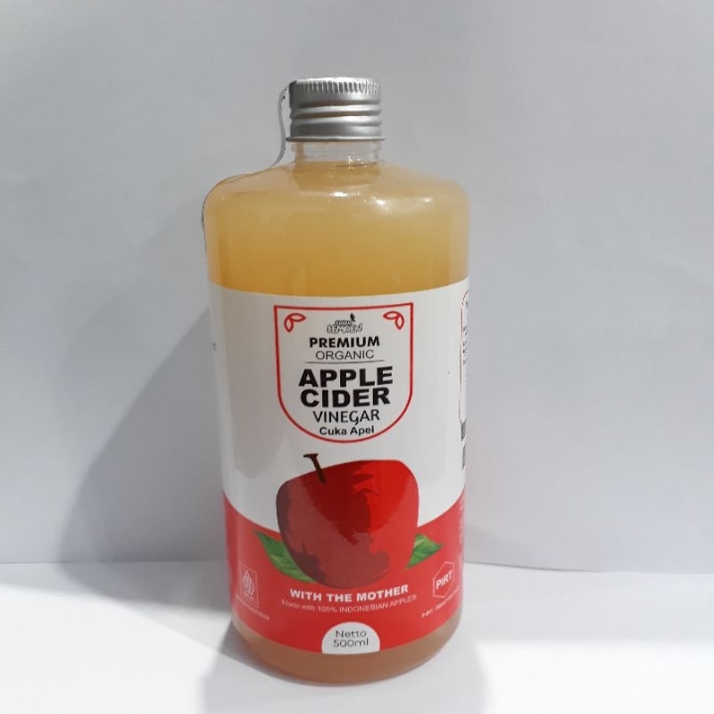 

Cuka Apel Organik Dengan Biang Cuka/ Apple Cider Vinegar Premium With The Mother 500 ml