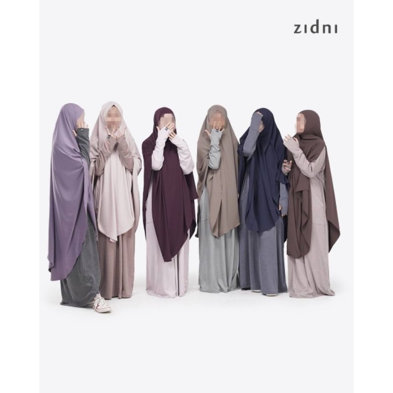 Basic Abaya knit by zidni
