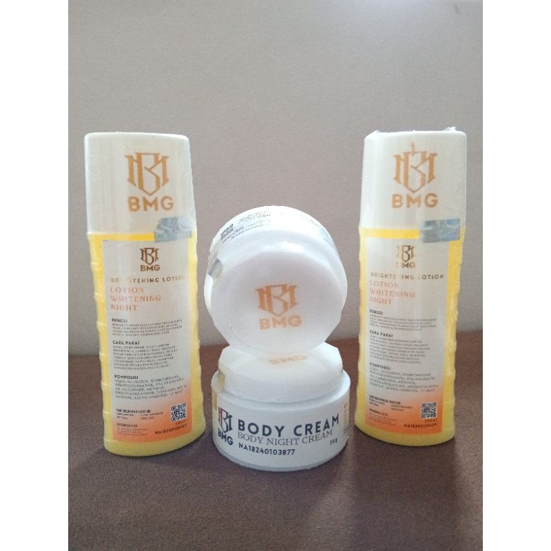 BMG lotion pemutih dosting BPOM