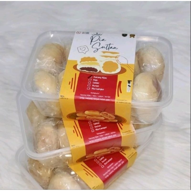 

Pia Sultan Homemade Rasa Kacang hijau Harga per 10pcs (PO)