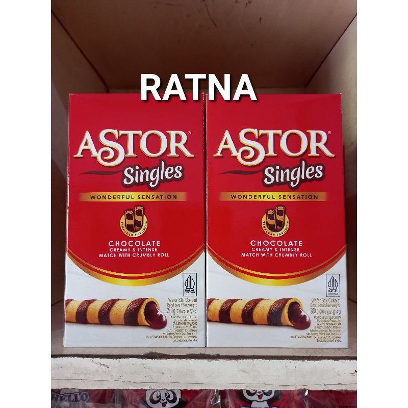 

ASTOR SINGLES COKELAT Wonderful Sensation (1 Box isi 20pcs)