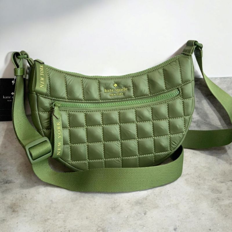 KS camden quilted slingbag black