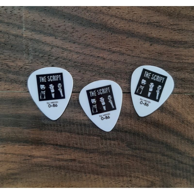pick gitar Pick gitar band the script 0.76mm