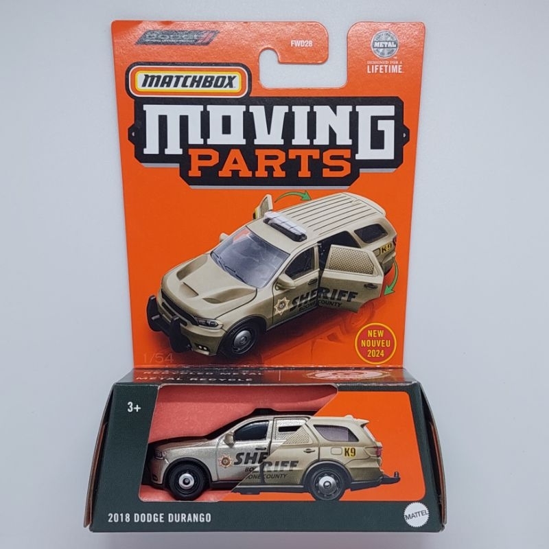 Matchbox 2018 Dodge Durango Ban Karet