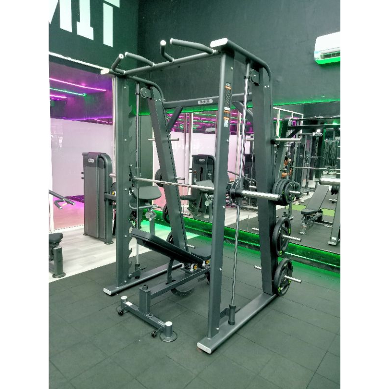 Smith Machine Bench Press Adjustable Home Gym Fitness Import E7063 DHZ