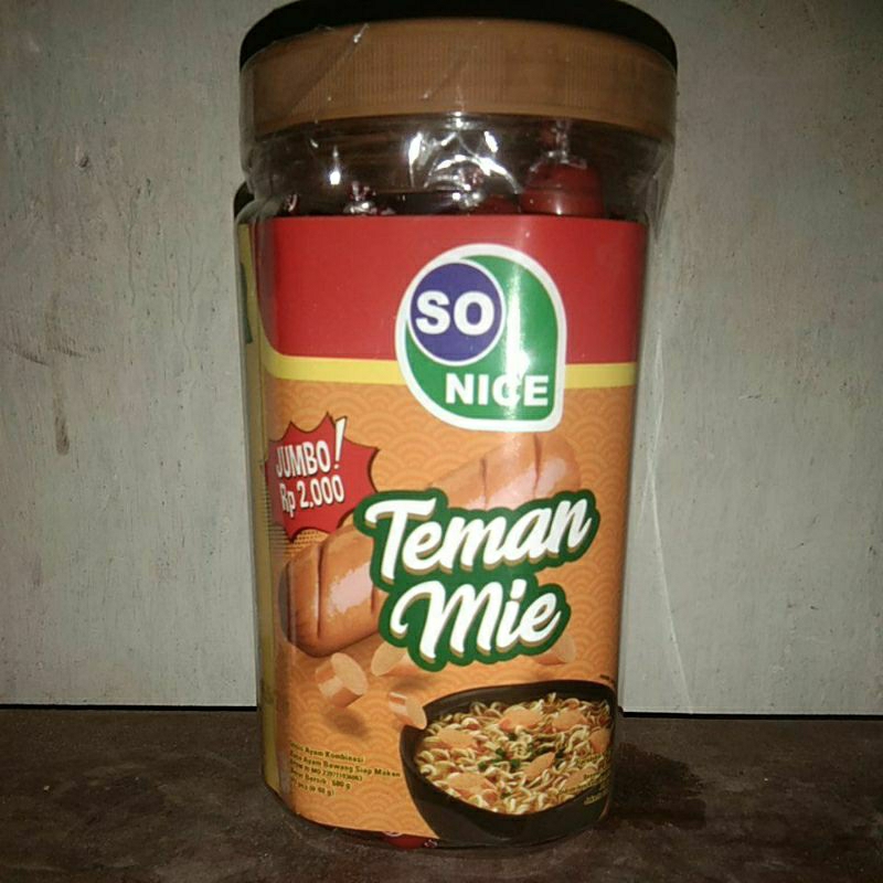 

Sosis so nice jumbo teman mie 17x40 gram