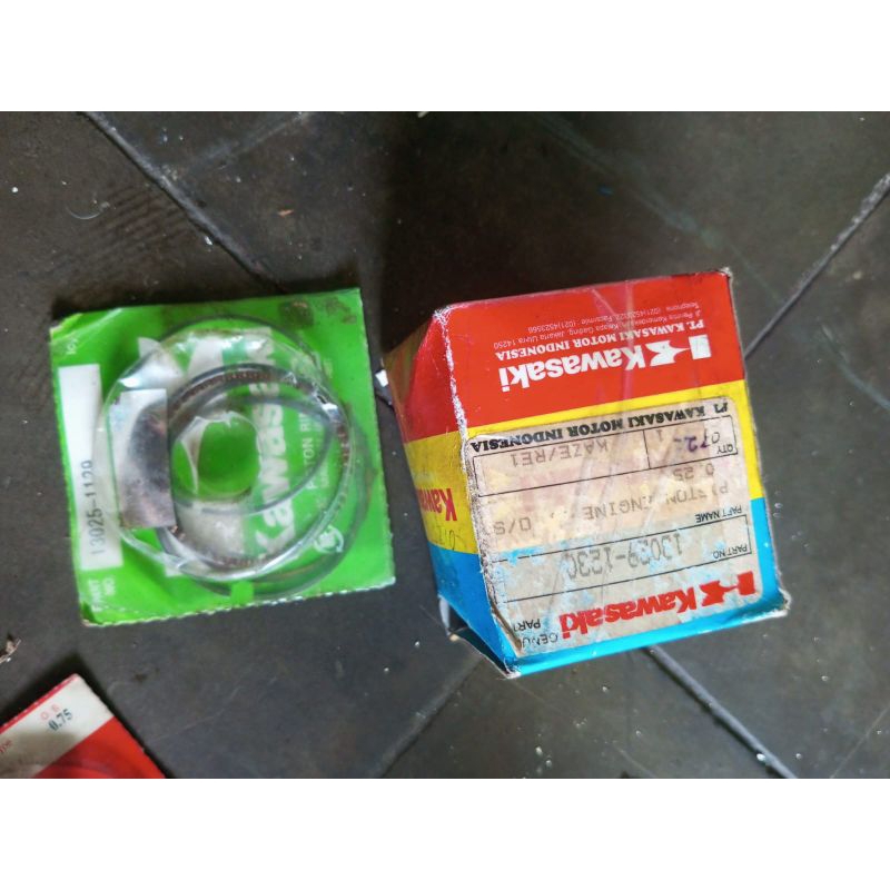 piston seher kawasaki blitz r original