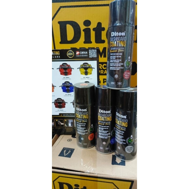 Penghitam Bodi Pilok Diton Dashboard 400cc