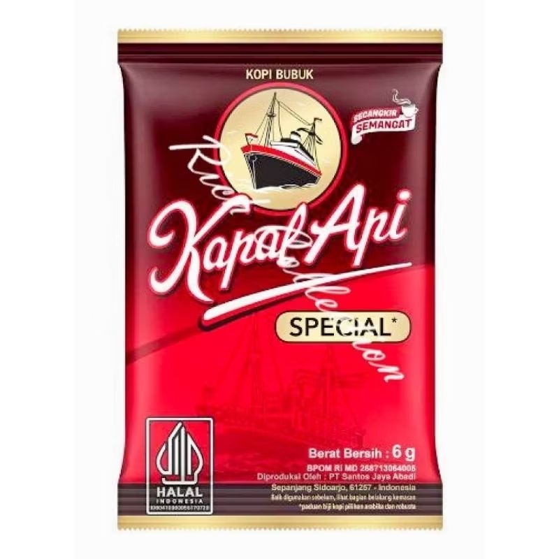

Kopi kapal api 1 bungkus
