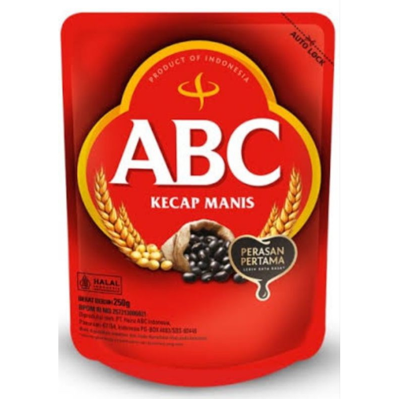 

ABC Kecap Manis Pouch 250gr