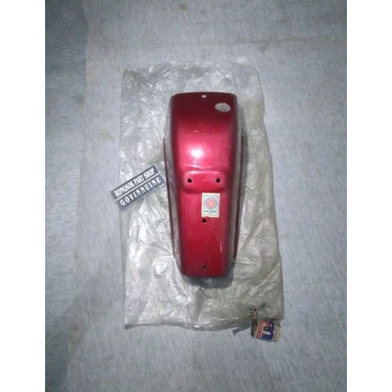 spakbor slebor belakang merah suzuki rc80 rc100 rc 80 100 bravo ori asli nos sgp