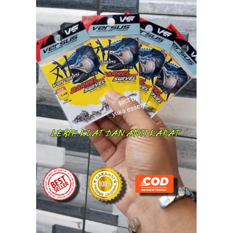 Kilikili pancing/kili kili swivel pancing/perlengkapan pancing