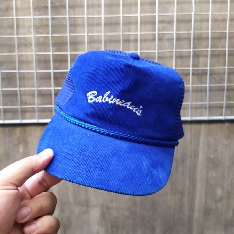 Topi Cordu / Vintage / Rope / Trucker / Snapback BABINEAUS (SECOND)