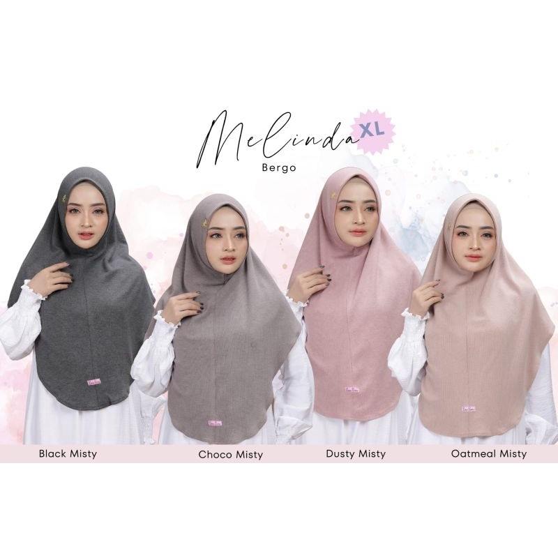 Bergo Melinda Lina Livia Hijab