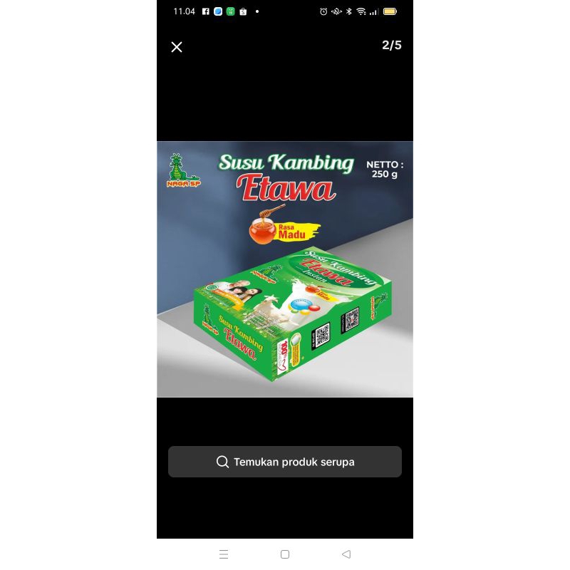 

susu kambing etawa