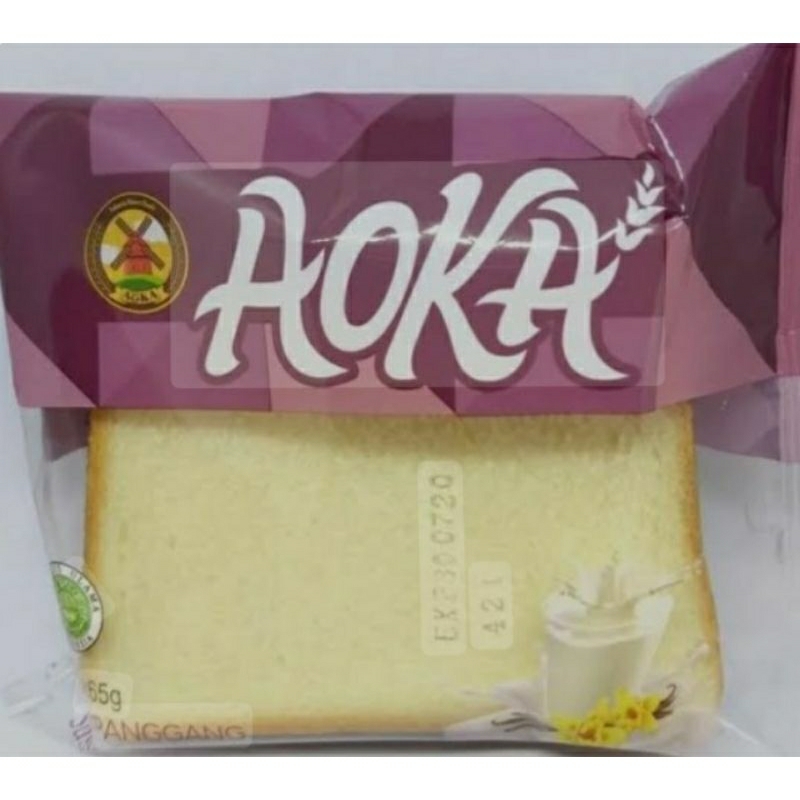 

roti aoka rasa vanilla yg enak lekat