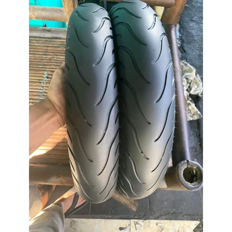 ban motor sepasang michelin ring 14