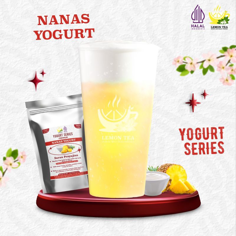 

YOGURT NANAS BUBUK MINUMAN 1000gr PLUS GULA -GROSIRAN PABRIKKU