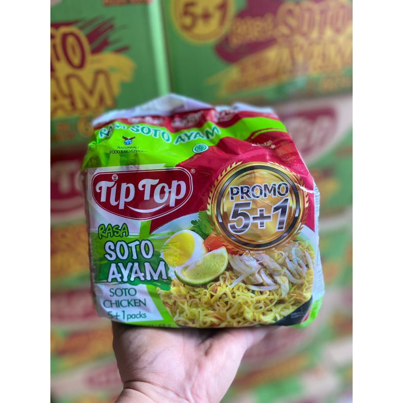 

mie tiptop kuah soto isi 6pcs