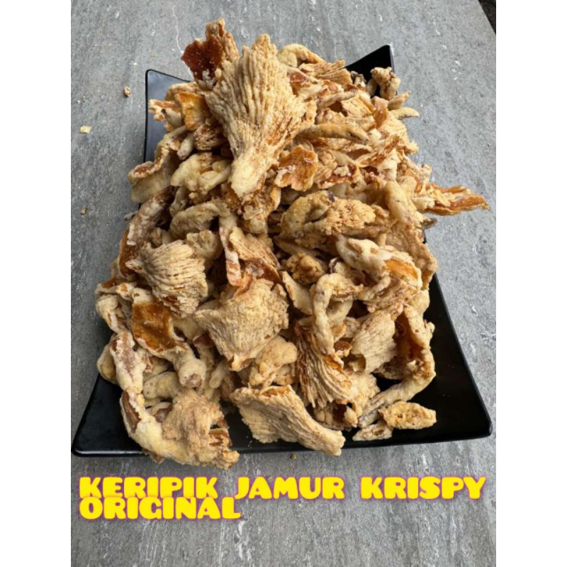 

KERIPIK JAMUR 500 GRAM