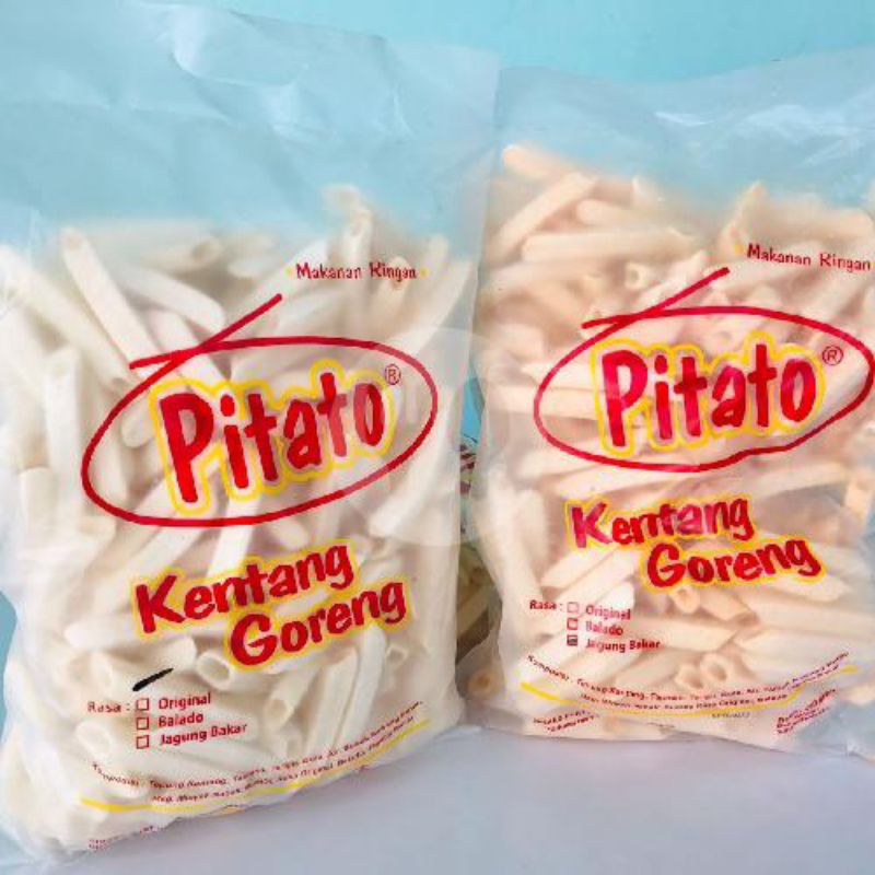 

Pitato Kentang Goreng 250Gram EXP 2025