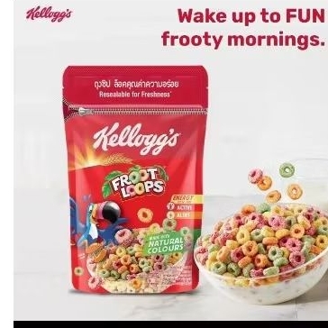 

Kelloggs Froot Loops Sereal Pouch 55g