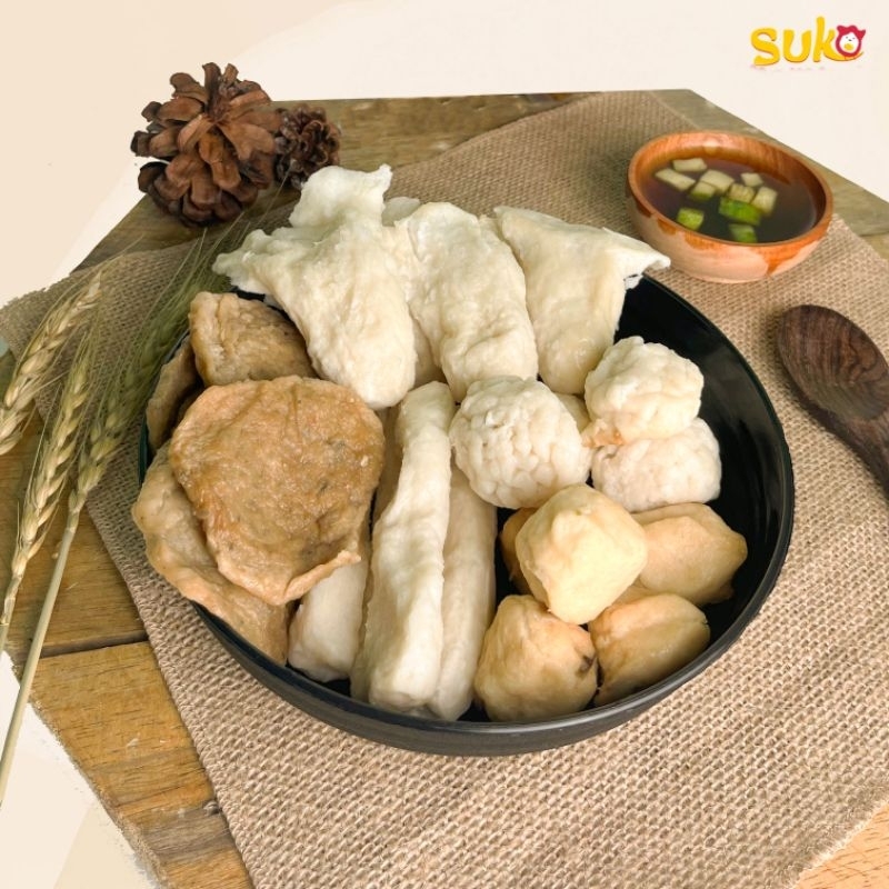 

Pempek isi 25 pcs / pempek Mix/ pempek ikan tenggiri/ pempek frozen/ pempek palembang