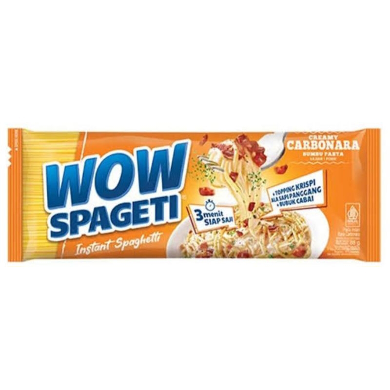 

WOW Spaghetti Carbonara 88gr