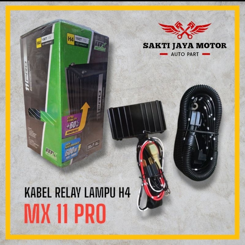 KABEL RELAY SET LAMPU H4 MOBIL MX 11 PRO