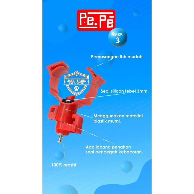 NEPEL NIPEL NIPPLE NIPPEL AYAM A9 PETELUR BROILER PUYUH