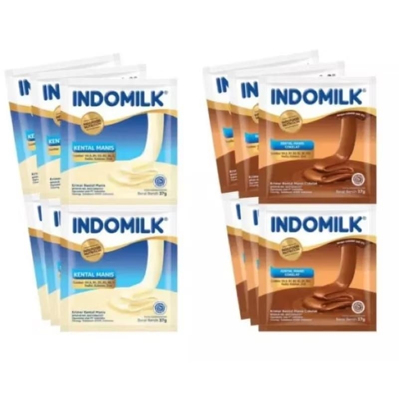

Susu Krimer kental manis Indomilk renceng Isi 6 sachet