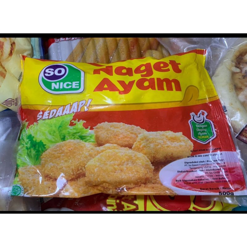 

Naget Ayam So nice 500g