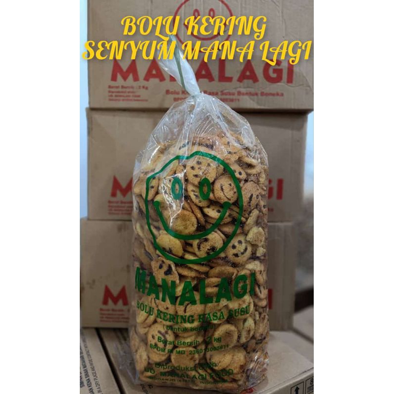 

BOLU MANALAGI TERSENYUM LEBAR 250 Gr