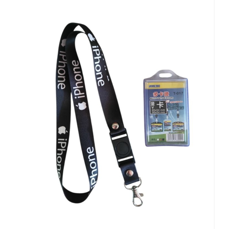 

lanyard / tali id card Iphone ready stok