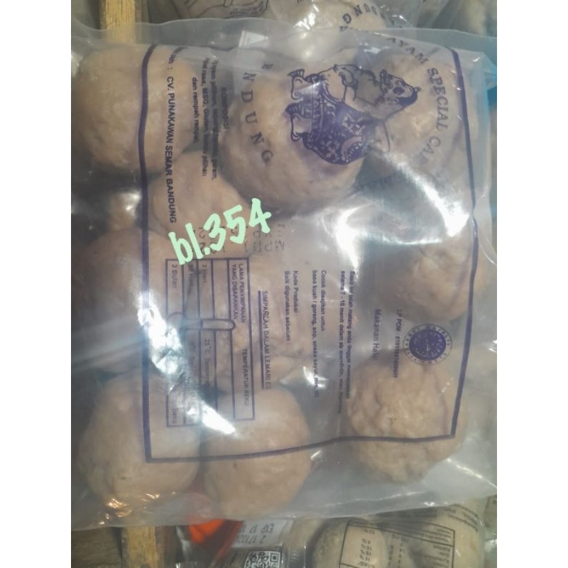 

bakso semar bandung/bakso sapi isi 10 butir