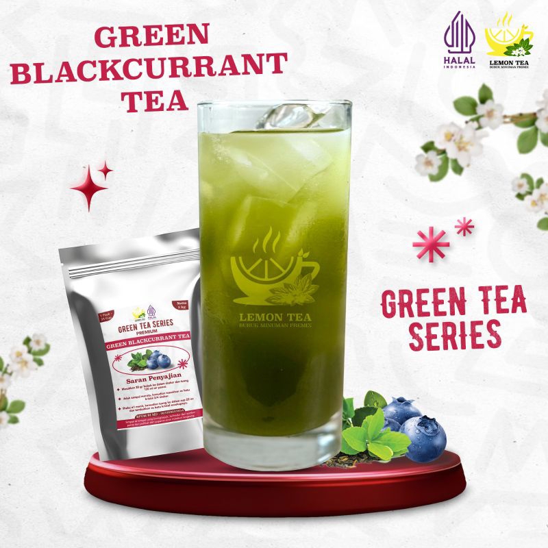 

TEH HIJAU BLACK CURRANT TEA BUBUK MINUMAN 1000gr PLUS GULA -GROSIRAN PABRIKKU