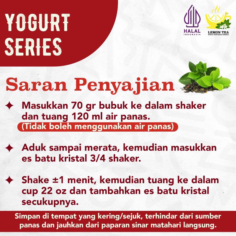 

RB Bubuk Minuman STRAWBERRY YOGURT 1000gr